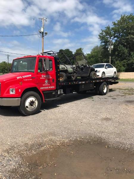 Stranded on the side of the road? No worries! We offer light and medium duty towing when you need it most! 